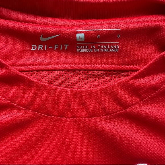 Nike Texans #4 Soccer Jersey & Shorts Set Red Kids L Unisex Crest Logo DRI-FIT - Picture 9 of 12